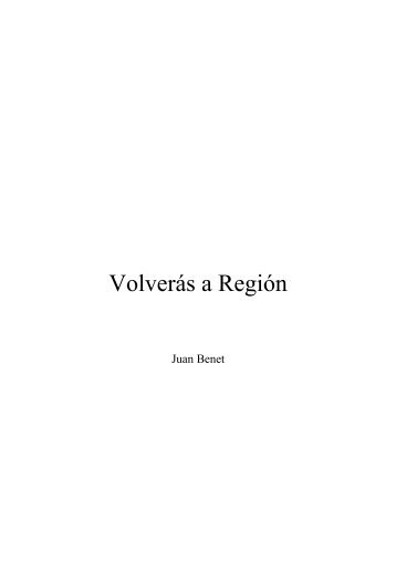 Volverás a Región