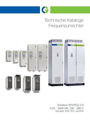 Technischer Katalog - Emotron