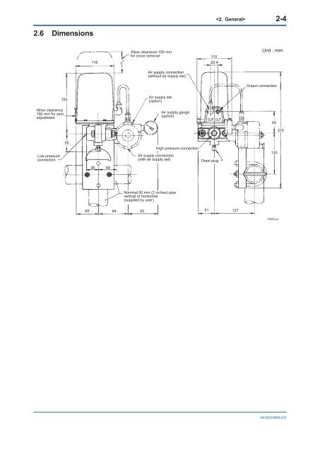 Model Y/11DM Pneumatic Differential Pressure ... - Yokogawa