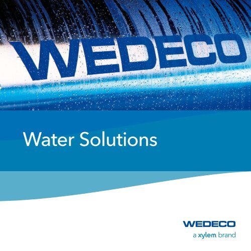 Wedeco Water Solutions Brochure