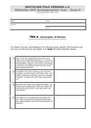 Offizieller DPV Schiedsrichter Test - Grad C - DPV Deutscher Polo ...