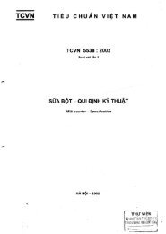 TCVN 5538 : 2002 - SPS Viá»t Nam