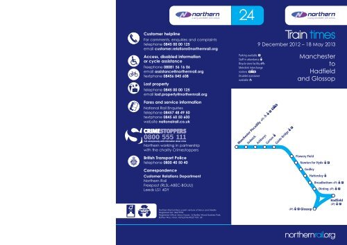 Northern Timetable 24 for web.indd - Northern Rail