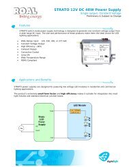 STRATO 12V DC 48W Power Supply - Roal Living Energy