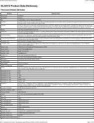 GLA13 Data Dictionary (pdf) - ICESat - NASA