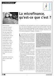 La microfinance, qu'est-ce que c'est ? - SEL