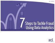 7 Steps to Tackle Fraud Using Data Analytics - Acl.com