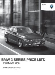 FPP4789 F30 Feb2012.indd - BMW South Africa