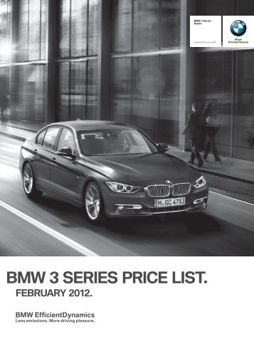 FPP4789 F30 Feb2012.indd - BMW South Africa