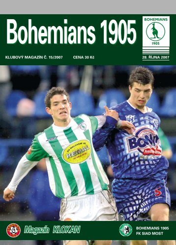 ÄÃ­slo 15/2007 B1905 - Most - Bohemians 1905