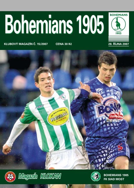 ÄÃ­slo 15/2007 B1905 - Most - Bohemians 1905