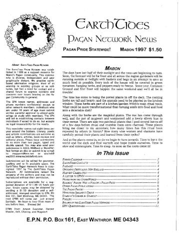 Mabon 1997 - EarthTides Pagan Network