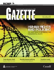 RCMP Gazette Human Rights and Policing - Alberta Hate Crimes ...