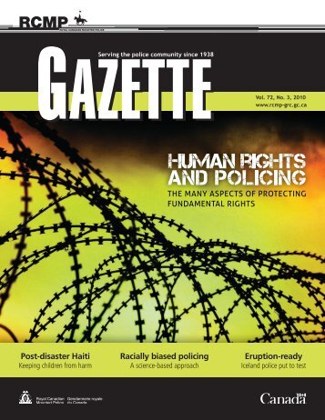 RCMP Gazette Human Rights and Policing - Alberta Hate Crimes ...
