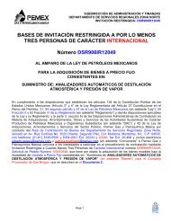 bases de licitación pública nacional - Pemex Gas y Petroquímica ...