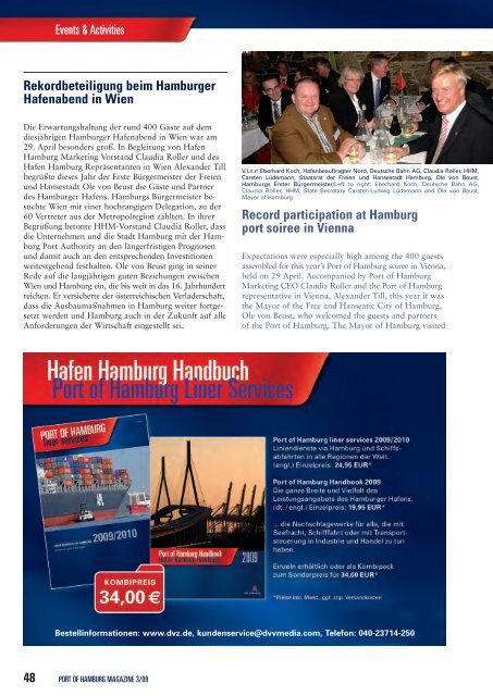 PORT OF HAMBURG magazine - Hafen Hamburg