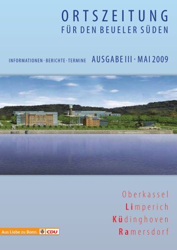 Zeitschrift als pdf-Datei - CDU-Kreisverband Bonn