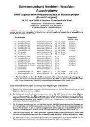 Ausschreibung Sommermeisterschaften 2006 - SV Neptun Aachen ...