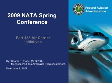 2009 NATA Spring Conference