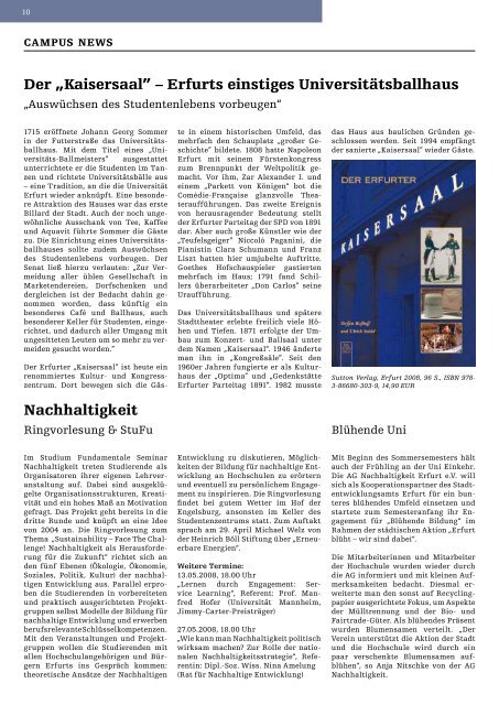 Themen der Ausgabe - Digitale Bibliothek Thüringen