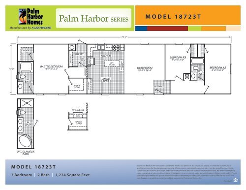 Floor Plan and Building Specs (269 KB) - Palm Harbor Homes