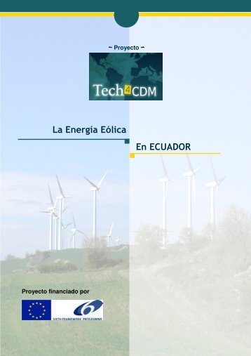 La EnergÃ­a EÃ³lica en Ecuador - Tech4CDM