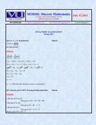 MTH202 Discrete Mathematics subjective Solved from Final ... - vuZs