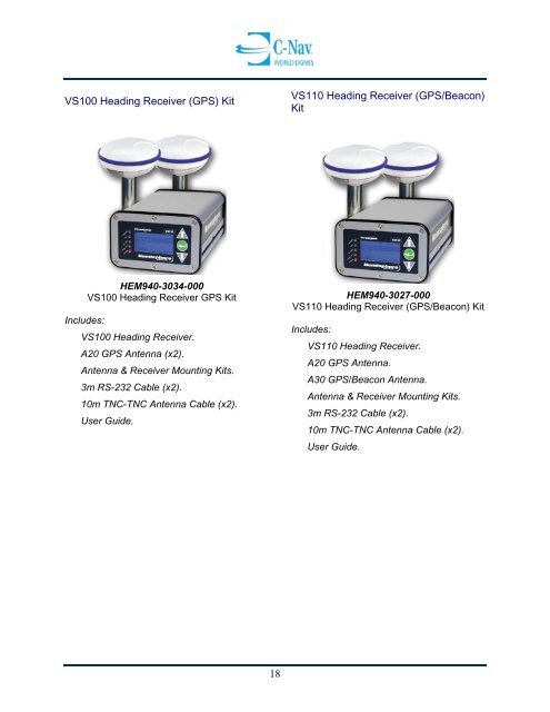 C-Nav Installation Manual - C-Nav World DGNSS