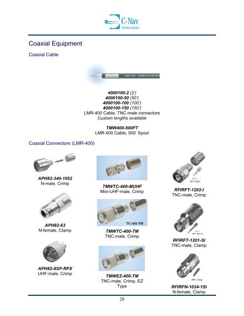 C-Nav Installation Manual - C-Nav World DGNSS