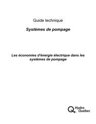 Guide technique Systèmes de pompage - UQAC