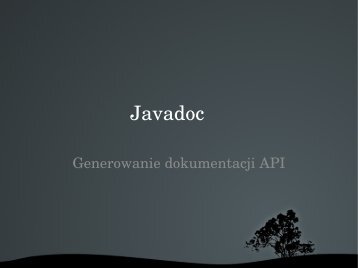 javadoc -d html pakiet - Fatcat - AGH