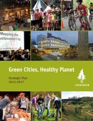 Green Cities, Healthy Planet - Evergreen