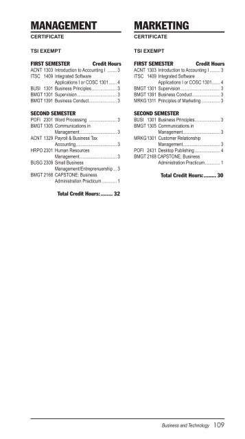 Catalog 2010-2011 - South Texas College