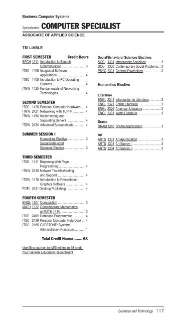 Catalog 2010-2011 - South Texas College