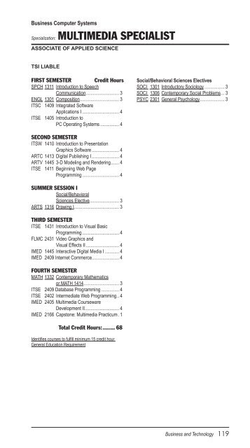 Catalog 2010-2011 - South Texas College