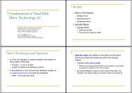 Fundamental of Hard Disk Drive Technology (6)