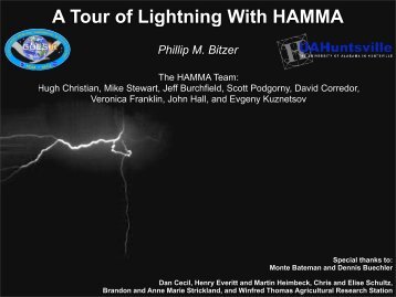 A Tour of Lightning With HAMMA - GOES-R