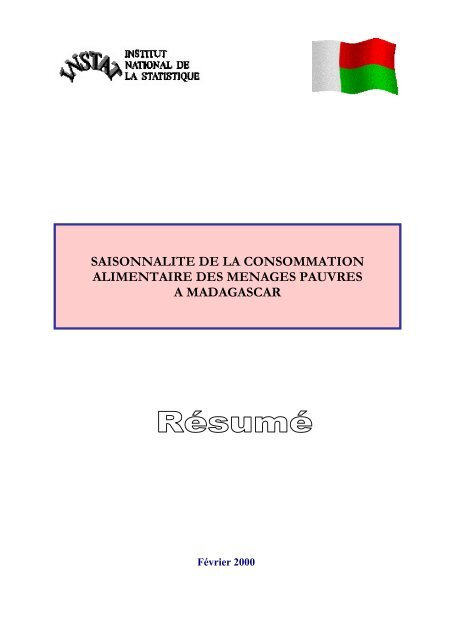 pdf 105 ko - Institut national de la statistique malgache (INSTAT)