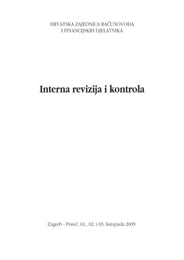 Interna revizija i kontrola