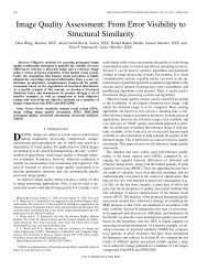 Image Quality Assessment: From Error Visibility to Structural Similarity