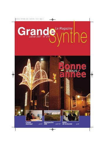 Le Magazine Janvier 2007 - Ville de Grande-Synthe