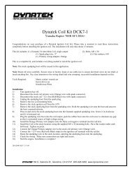Dynatek Coil Kit DCK7-1