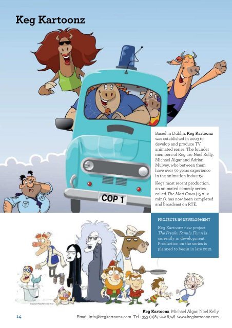 Animated in Ireland Brochure 2012 - Irish Film Board