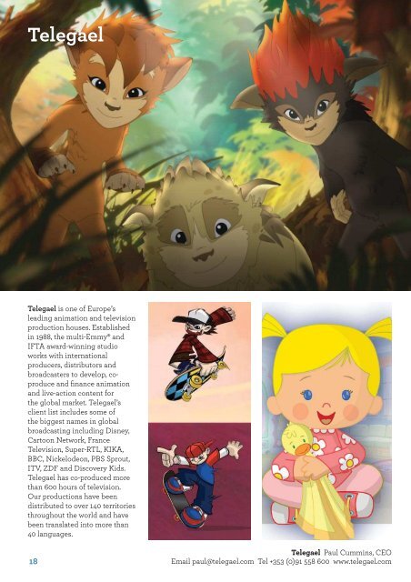 Animated in Ireland Brochure 2012 - Irish Film Board