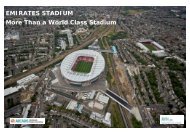 Emirates stadium - Association for Project Management