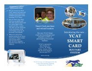 YCAT SMART CARD - Yuma County Area Transit