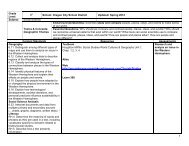 Sixth Grade Curriculum Map (PDF) - Oregon City School District