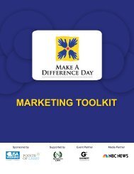 Marketing toolkit - Points of Light Foundation