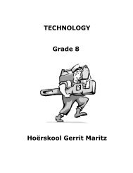 Structures - Tegnologie