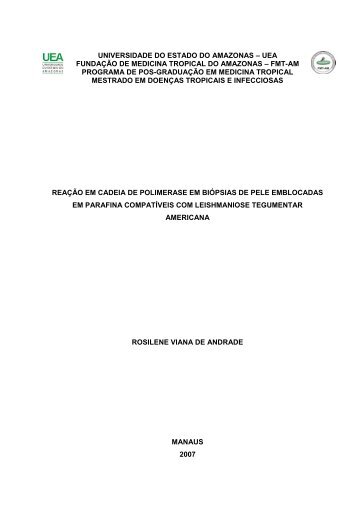 Rosilene Viana de Andrade - uea - pós graduação